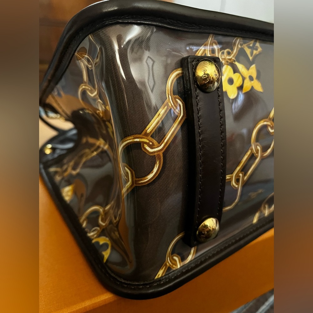 SOLD $800 Authentic LV Cabas satchel. Really pretty. - Picture 8 of 16